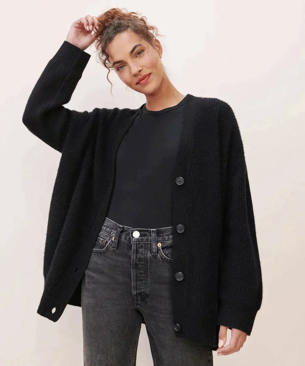 Valérie - Cardigan Raffiné Cachemire Boutonné