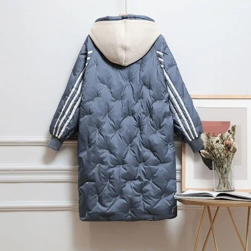 Danielle - Doudoune Élégante Oversize à Capuche