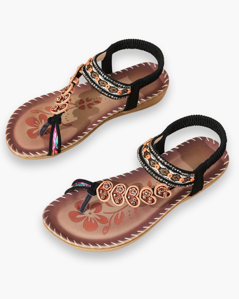 Sandales élégantes confortables des femmes | Chaussures d'été-4