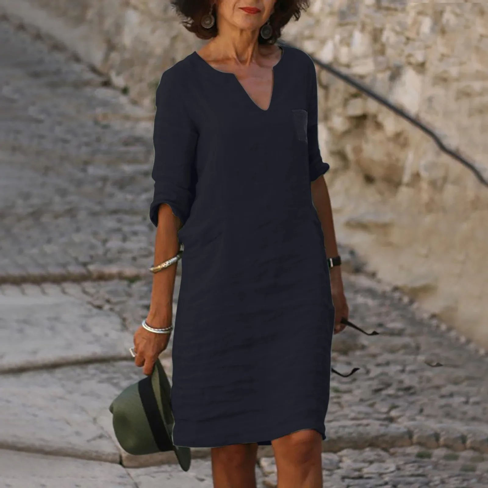 Romane - Robe Élégante Fluide