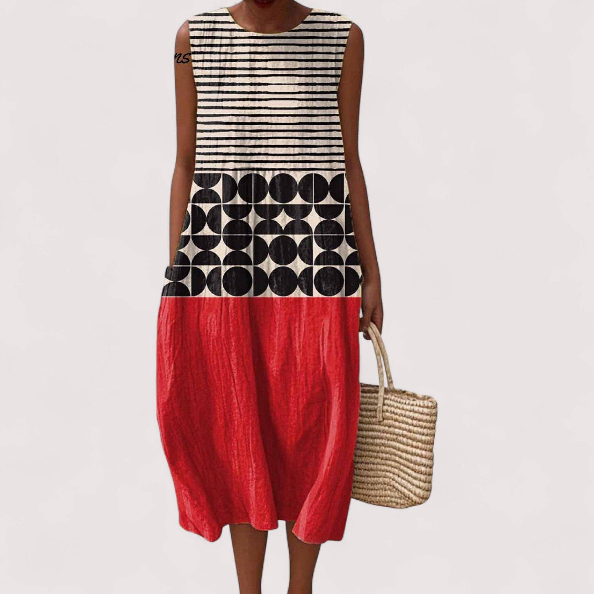 Margaux - Robe Midi D'Été Chic