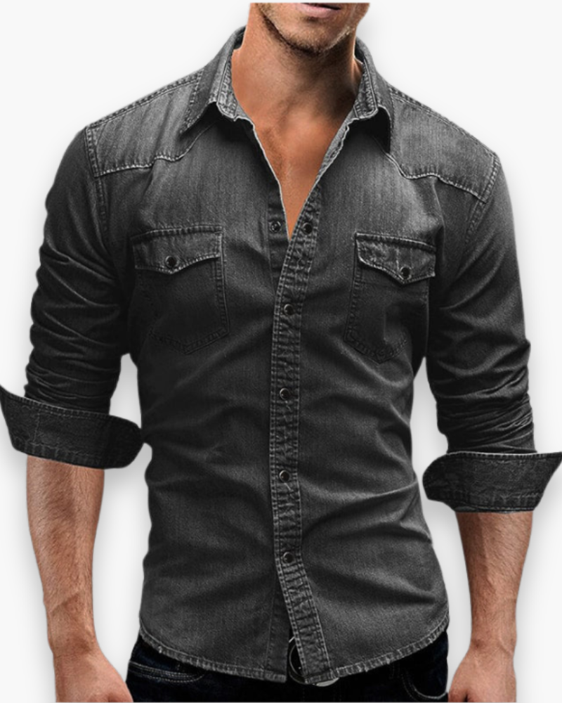 Chemise classique masculine | Décontracté et polyvalent-5