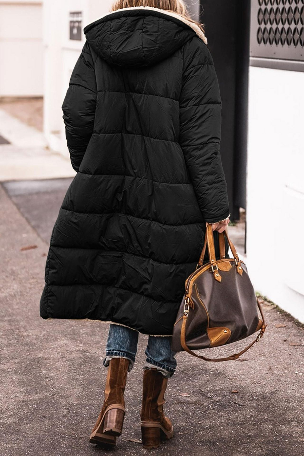 Virginie | Doudoune Chic Teddy Réversible
