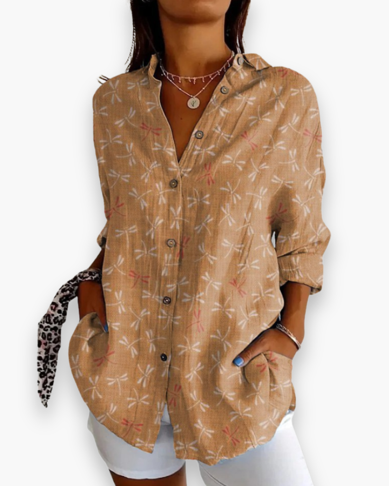 Femmes Elegant Broidered Blouse | Blans festifs pour les occasions 4