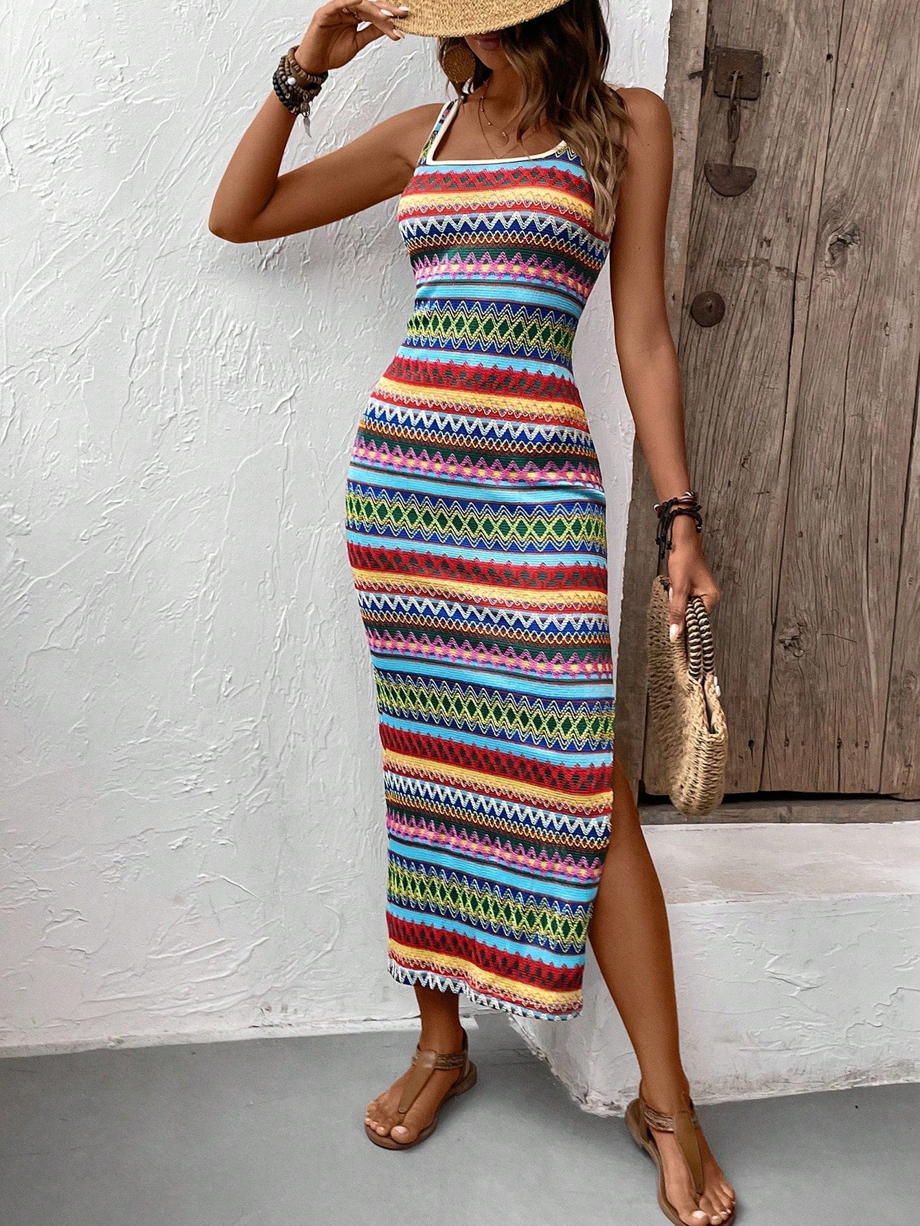 Océane - Robe de plage style Ibiza pour une touche bohème et estivale