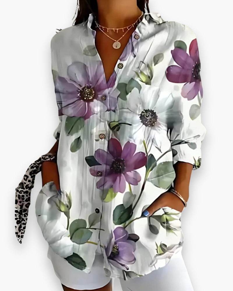 Femmes Elegant Broidered Blouse | Blans festifs pour les occasions 5