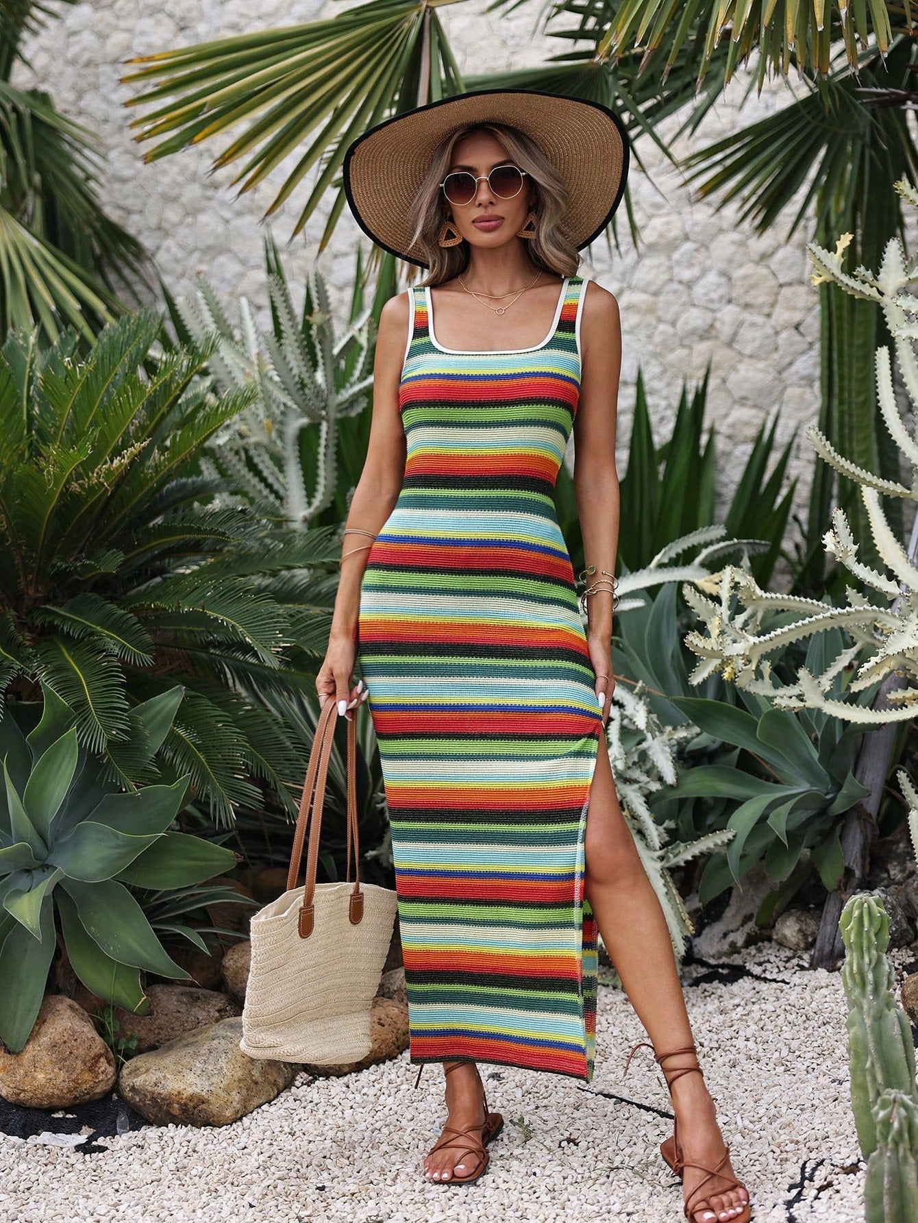 Océane - Robe de plage style Ibiza pour une touche bohème et estivale