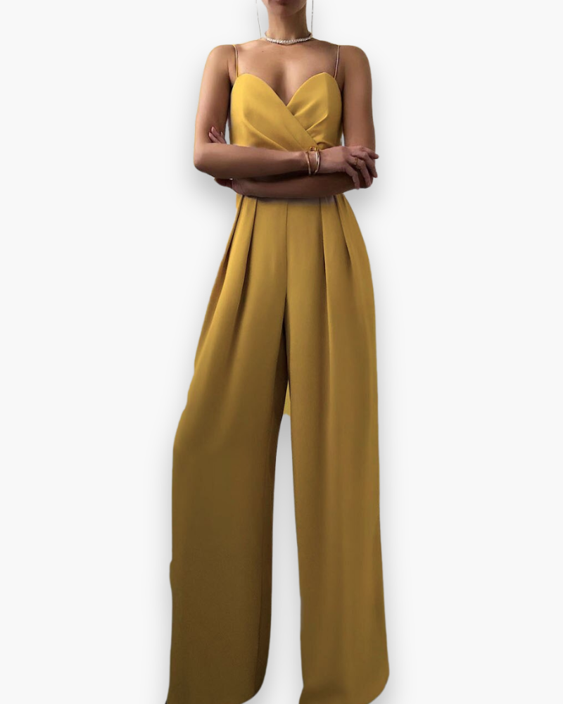 Combinaison élégante pour femmes avec ceinture | De fête-6