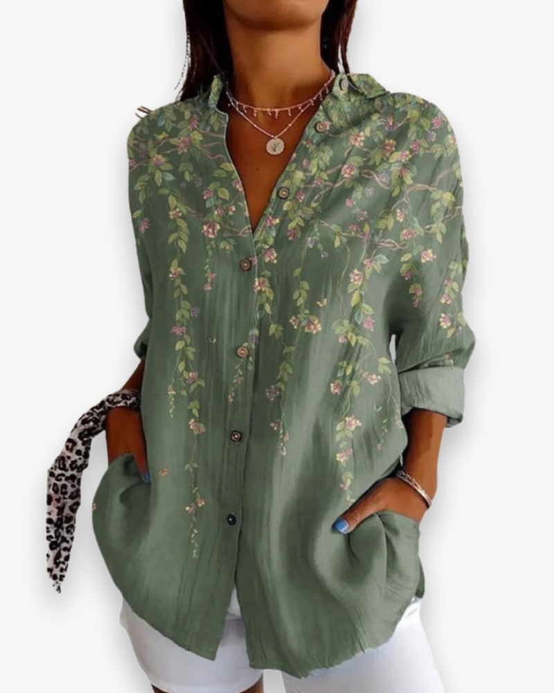 Femmes Elegant Broidered Blouse | Blans festifs pour les occasions 6