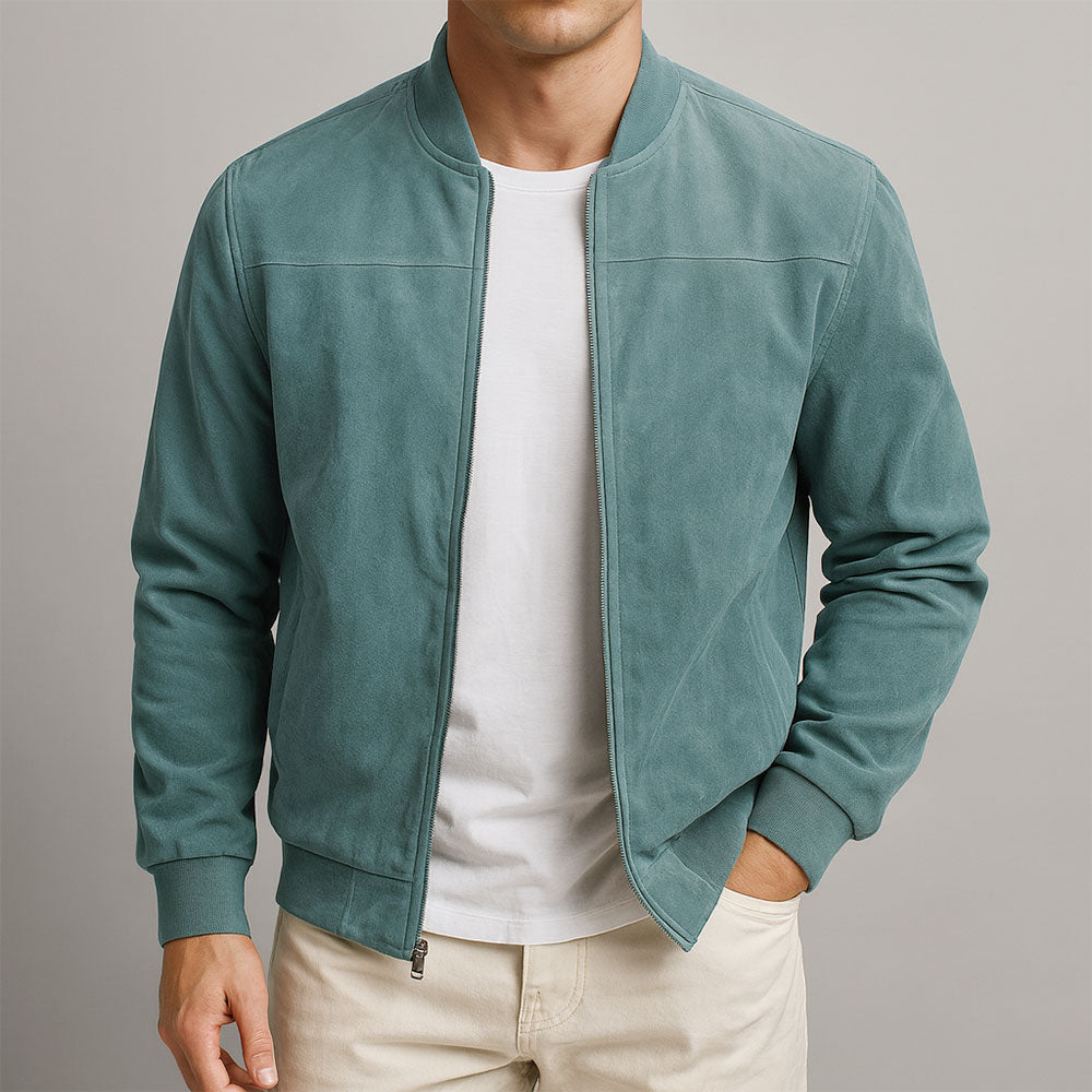 Marc - Veste Raffinée Harrington Daim