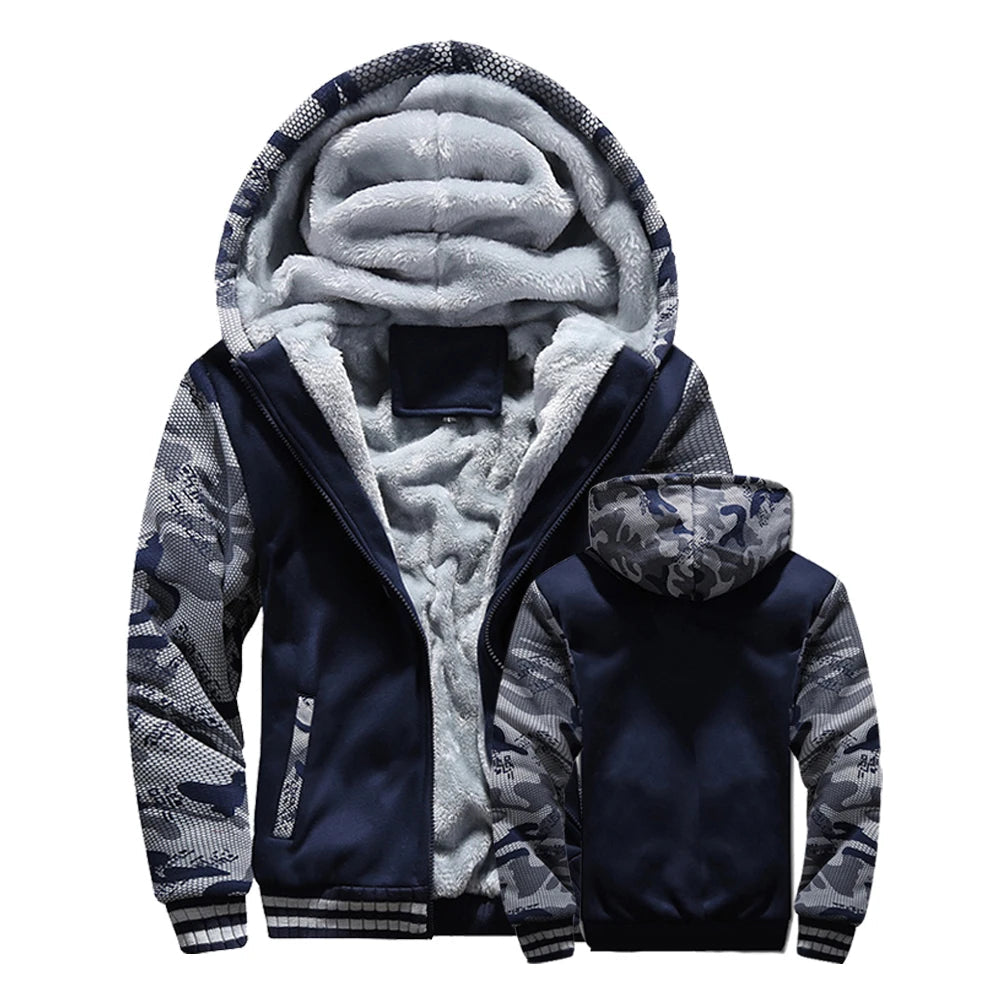 Hugo - Homme veste polaire capuche