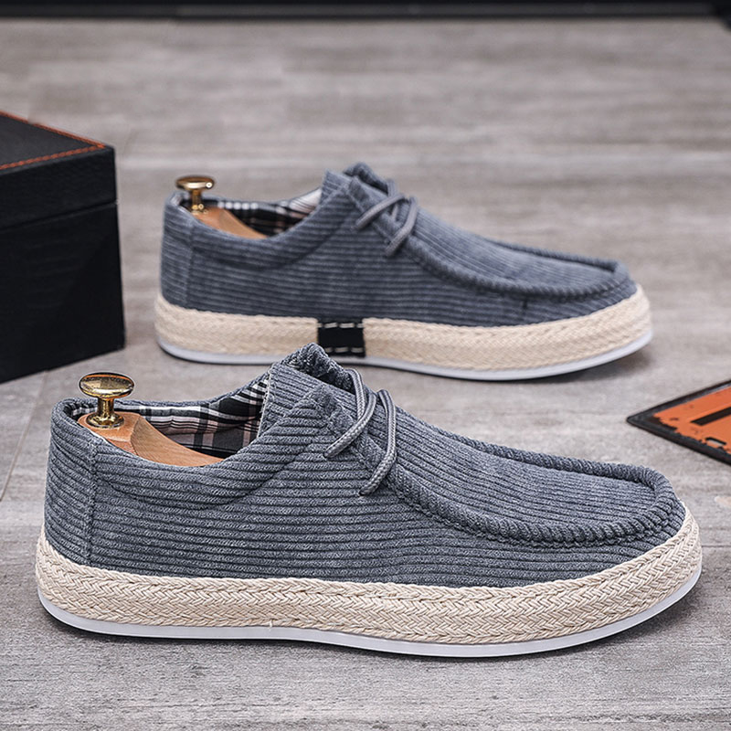 Hugo - Mocassin homme corduroy