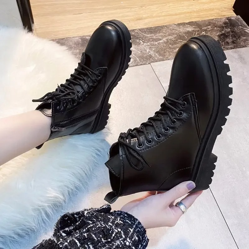 Anaïs - Bottines avec semelle épaisse pour un look audacieux