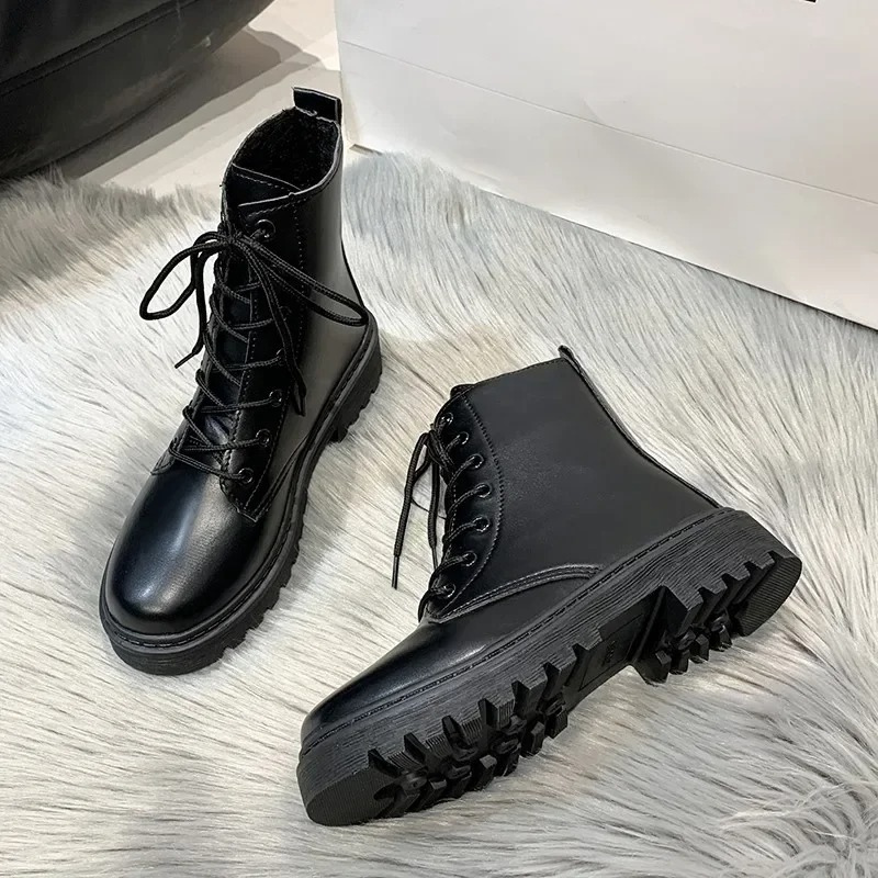 Louise - Bottines avec semelle haute pour plus de hauteur et de confort