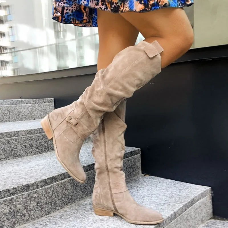 lya - Bottes en Cuir femme