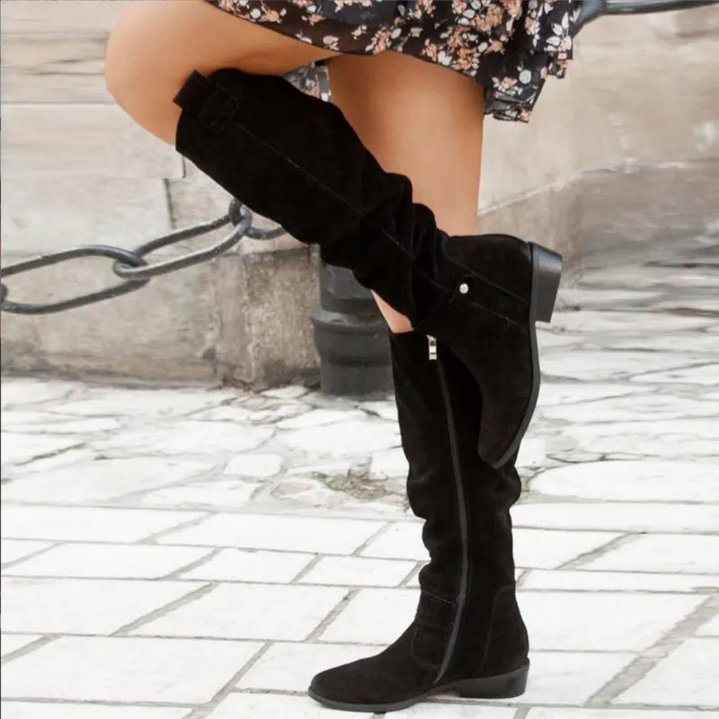 lya - Bottes en Cuir femme