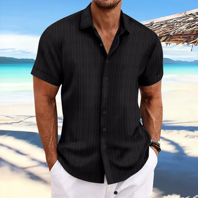 Hugo - Chemise Lin Plage Légère Homme