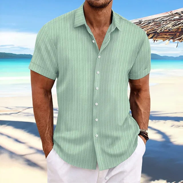 Hugo - Chemise Lin Plage Légère Homme