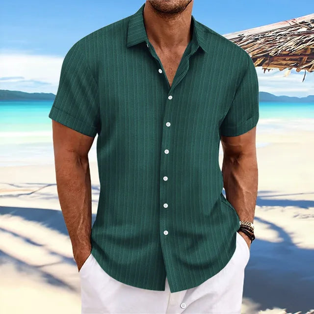 Hugo - Chemise Lin Plage Légère Homme