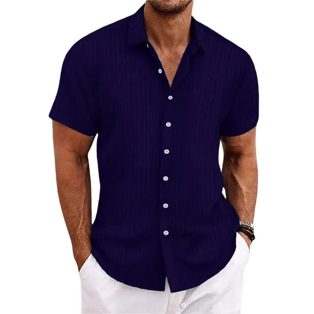Hugo - Chemise Lin Plage Légère Homme