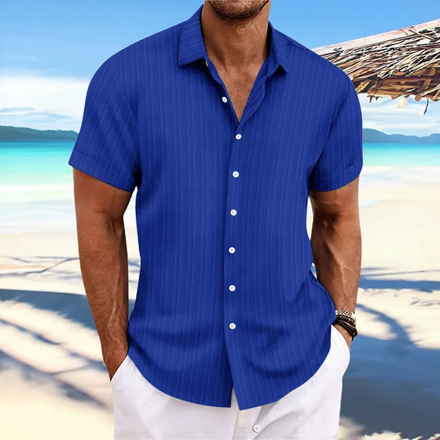 Hugo - Chemise Lin Plage Légère Homme
