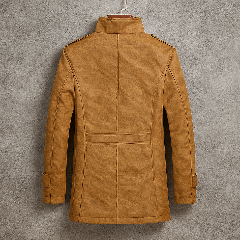 Vincent - Veste Raffinée Daim Col Sherpa
