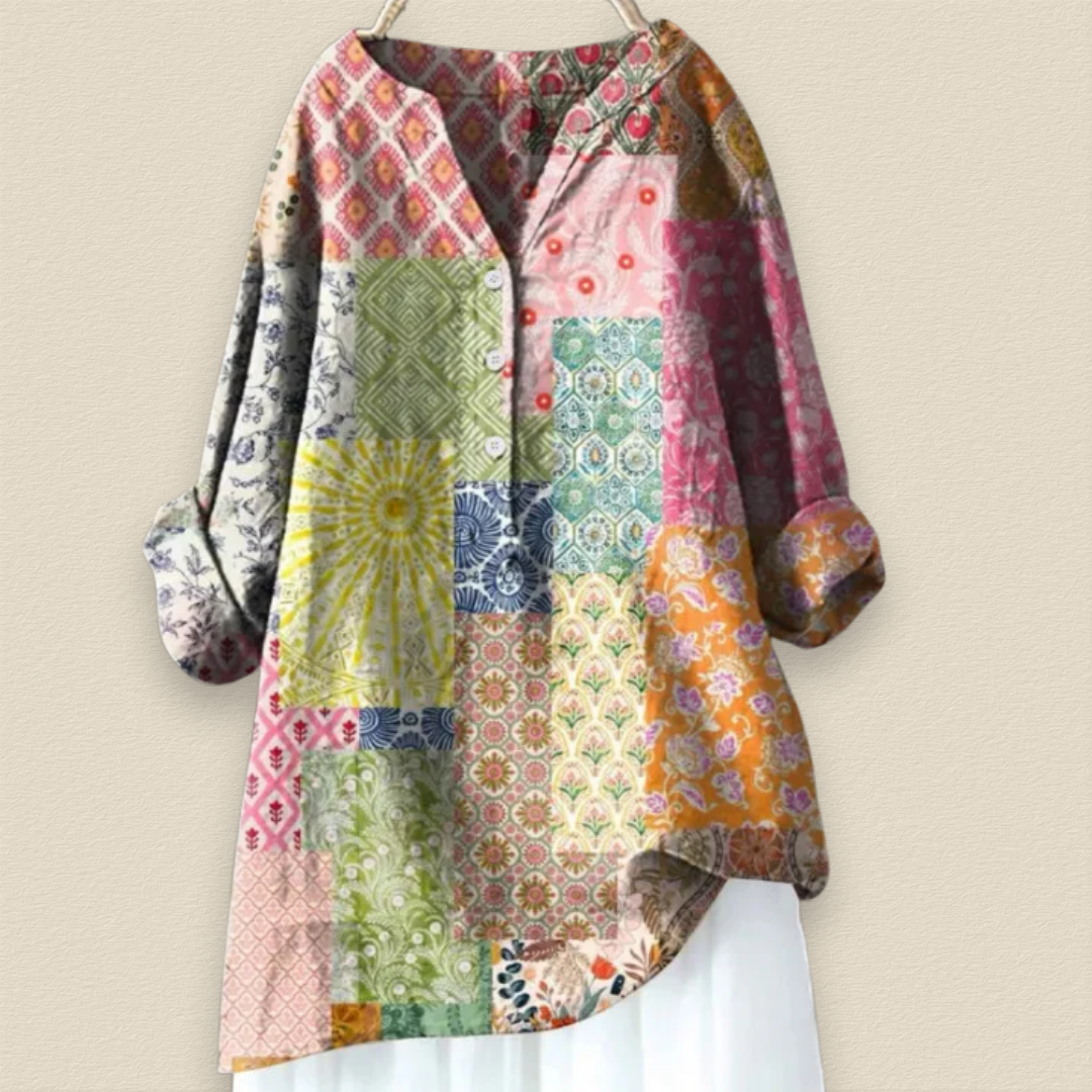Tunique Femme Fluide Fleurie - Cam