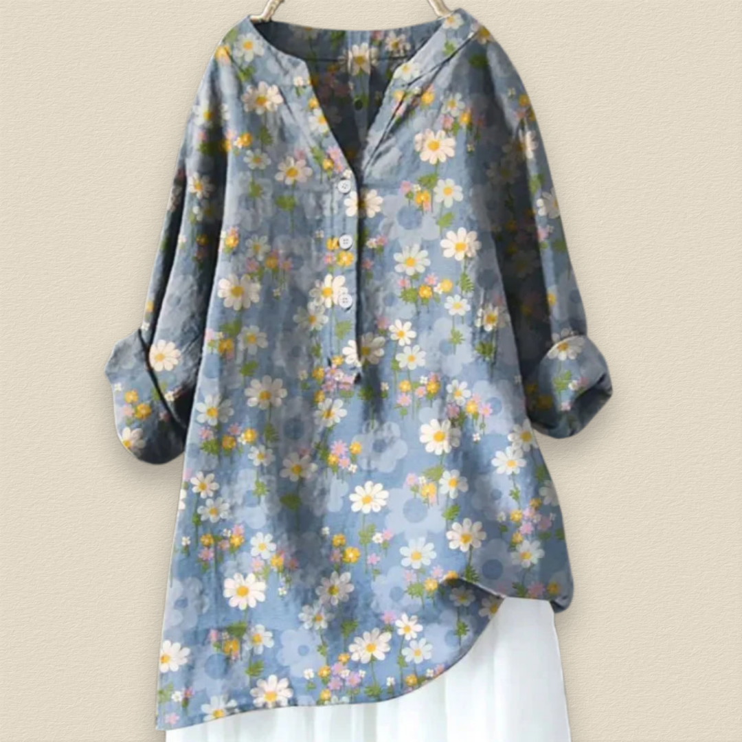 Tunique Femme Fluide Fleurie - Cam