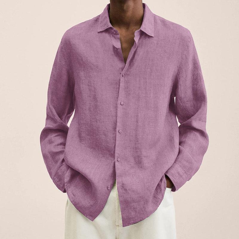 Image variante pour Hilaire - Chemise en lin - Coupe décontractée - Hommes-51