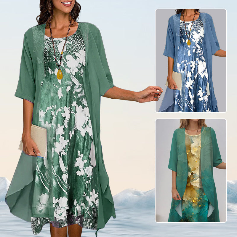 Robe Femme Fleurie Élégante - Sophie