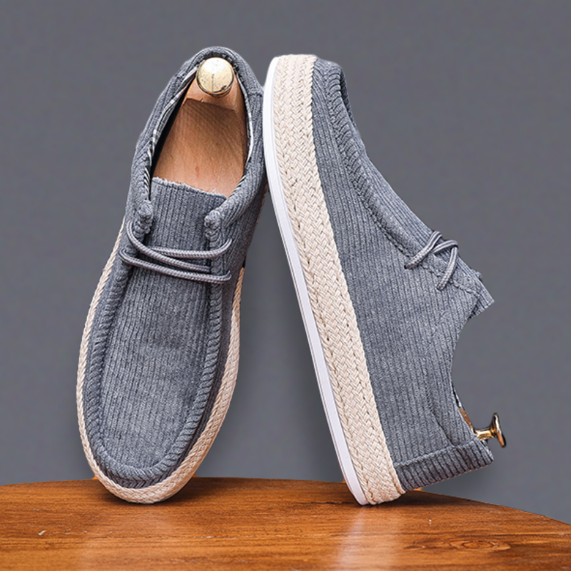 Hugo - Mocassin homme corduroy
