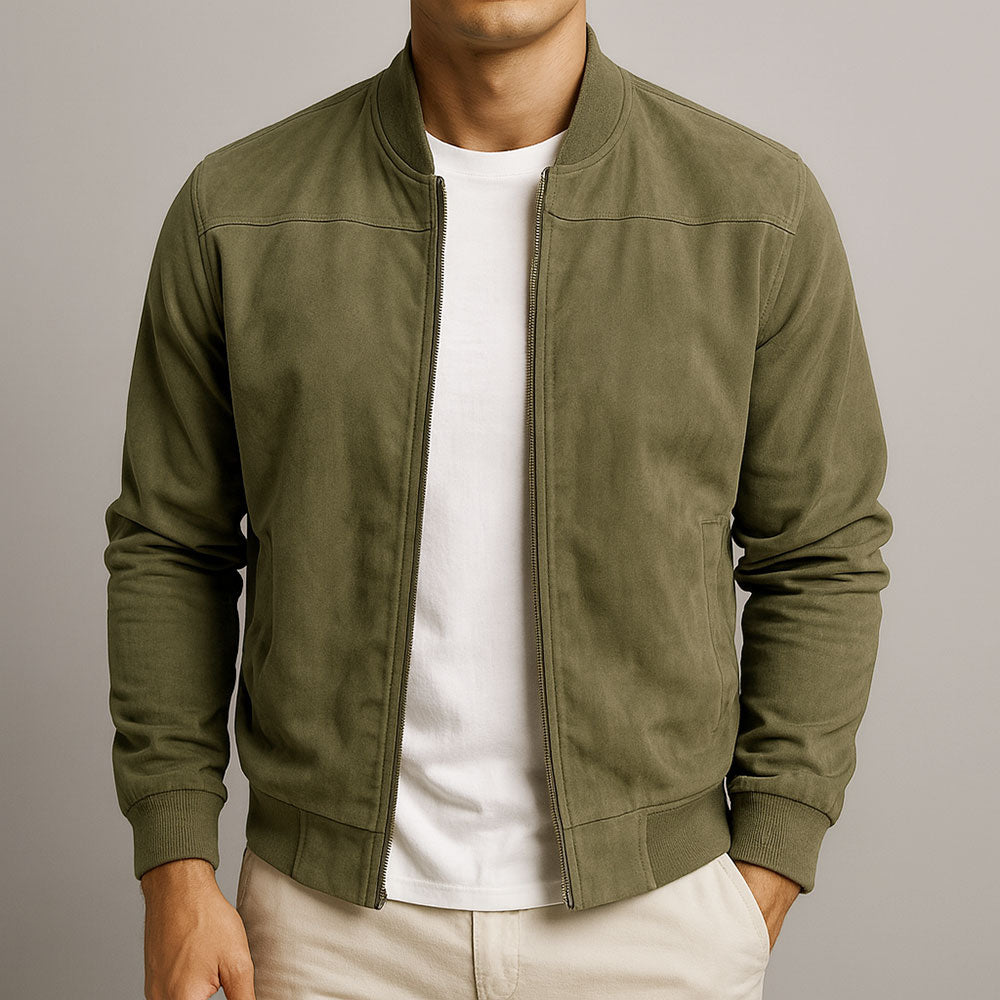 Marc - Veste Raffinée Harrington Daim