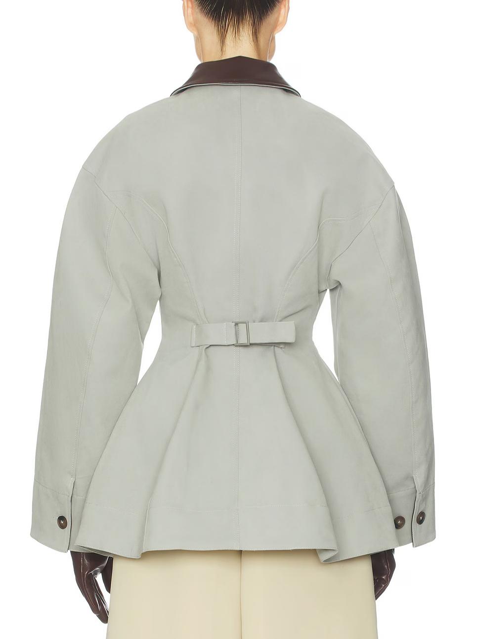 Juliette | Veste Chic Cuir Zippée