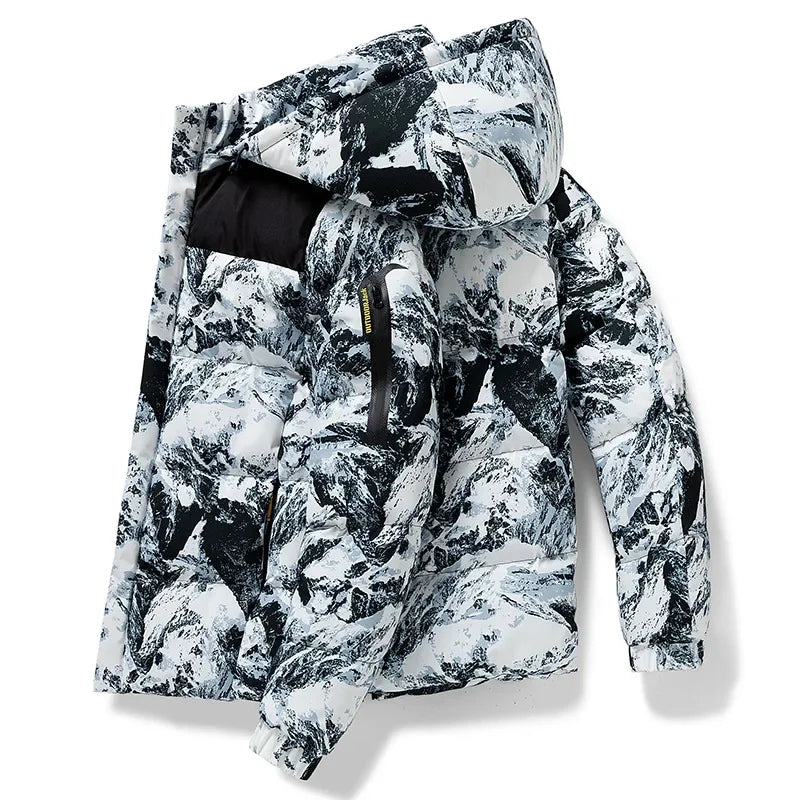 Hugo - Homme Doudoune hiver capuche