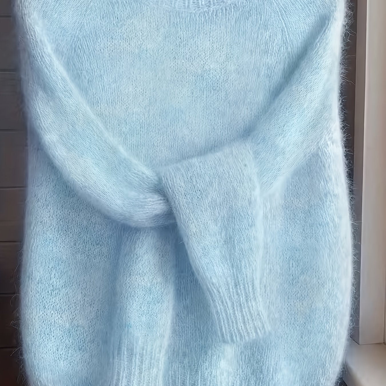Émilie - Pull Raffiné Col Rond Oversize