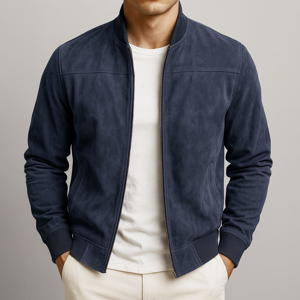 Marc - Veste Raffinée Harrington Daim