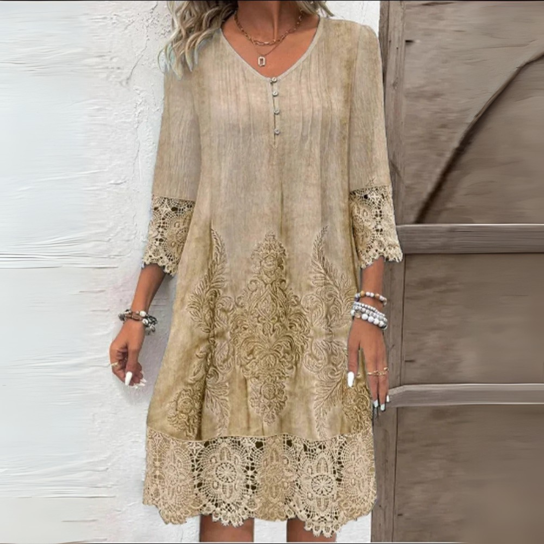 Robe d'Été Femme en Lin Tunique - Inès