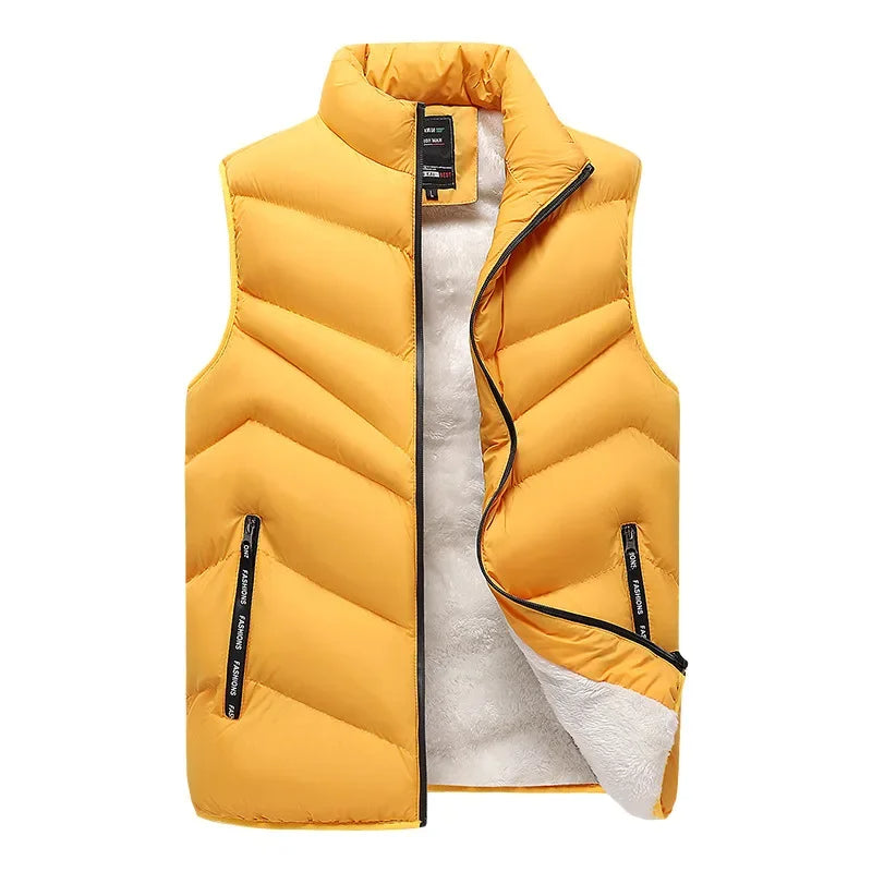 Louis - Gilet doudoune doublé polaire Homme
