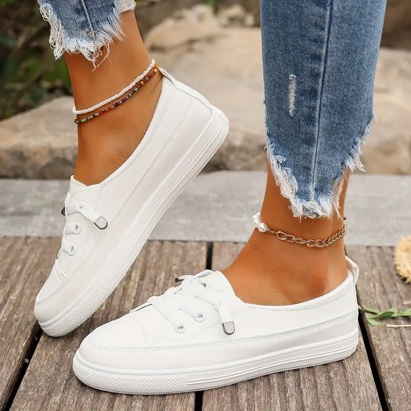 Héloïse – Chaussures plates décontractées avec coupe tendance et confortable