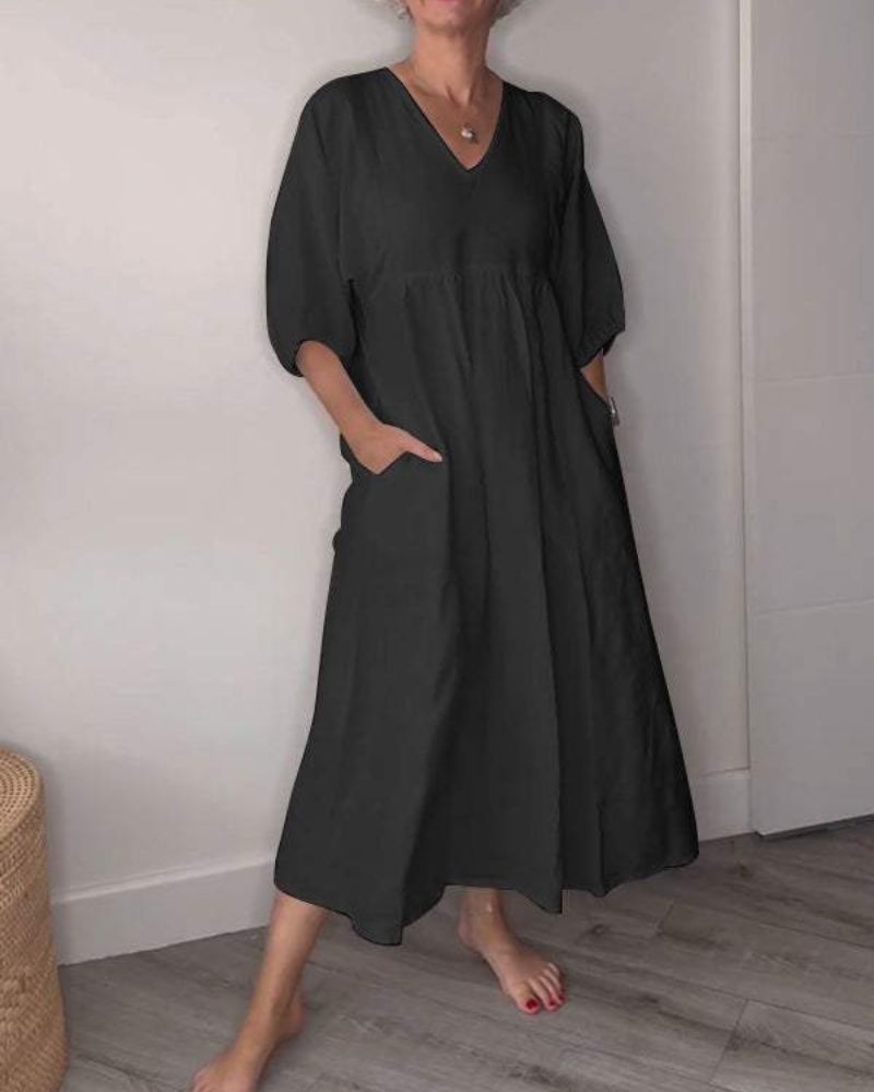 Sandrine - Robe Femme en Lin Ample