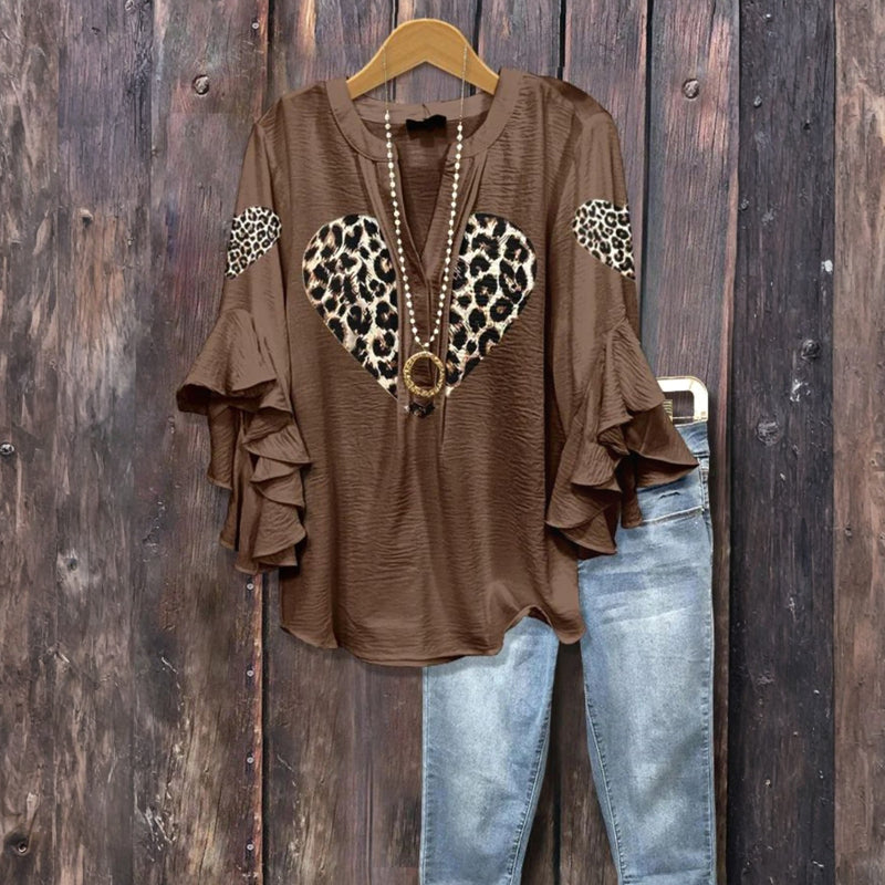 Blouse Femme Léopard - Meyrna
