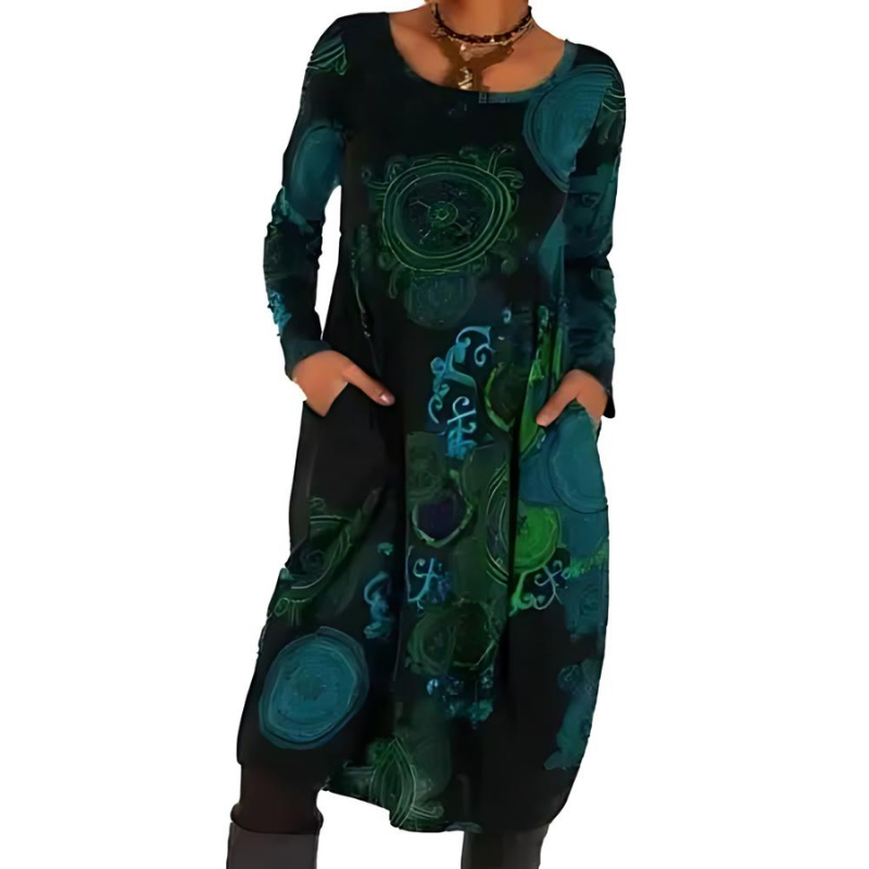 Robe Femme Bohème Manches Longues - Sophie