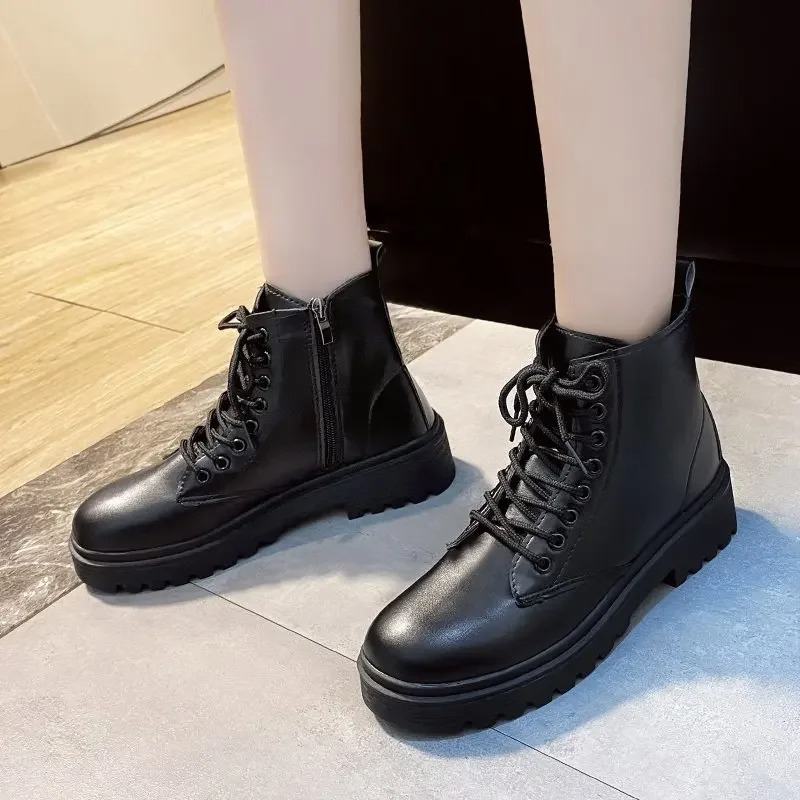 Anaïs - Bottines avec semelle épaisse pour un look audacieux