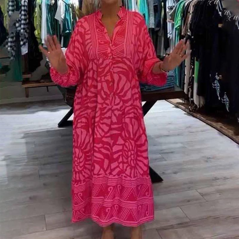 Robe longue femme bohème fluide - Margaux