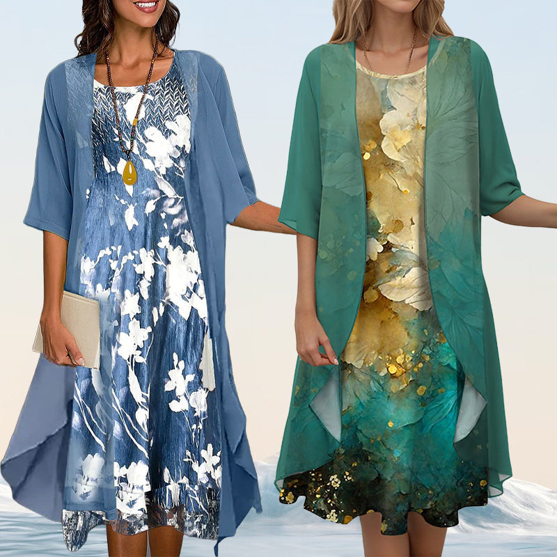 Robe Femme Fleurie Élégante - Sophie