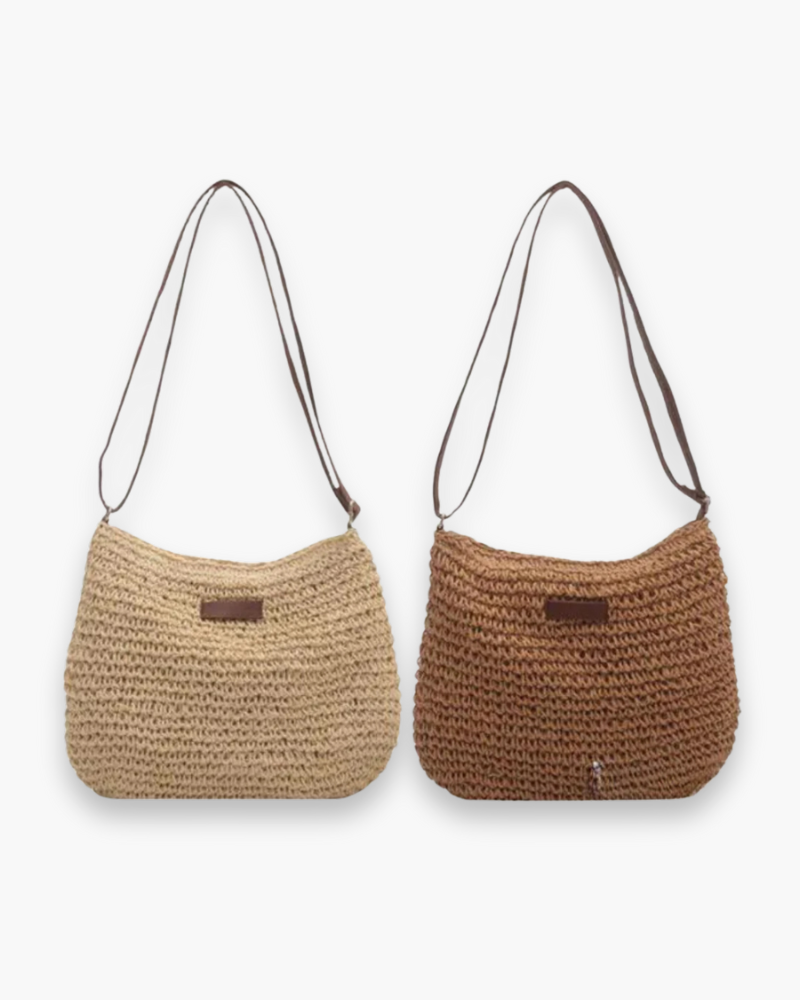 Sac à bandoulière élégant des femmes | Sac d'épaule tissé moderne 6