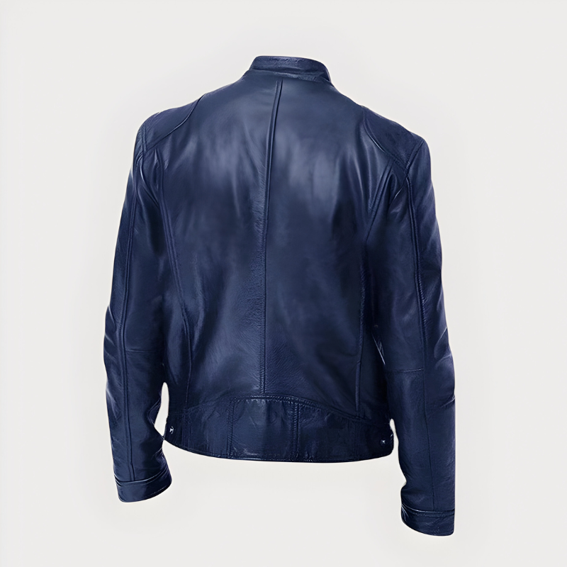 Julien - Veste Classique Motard Cuir