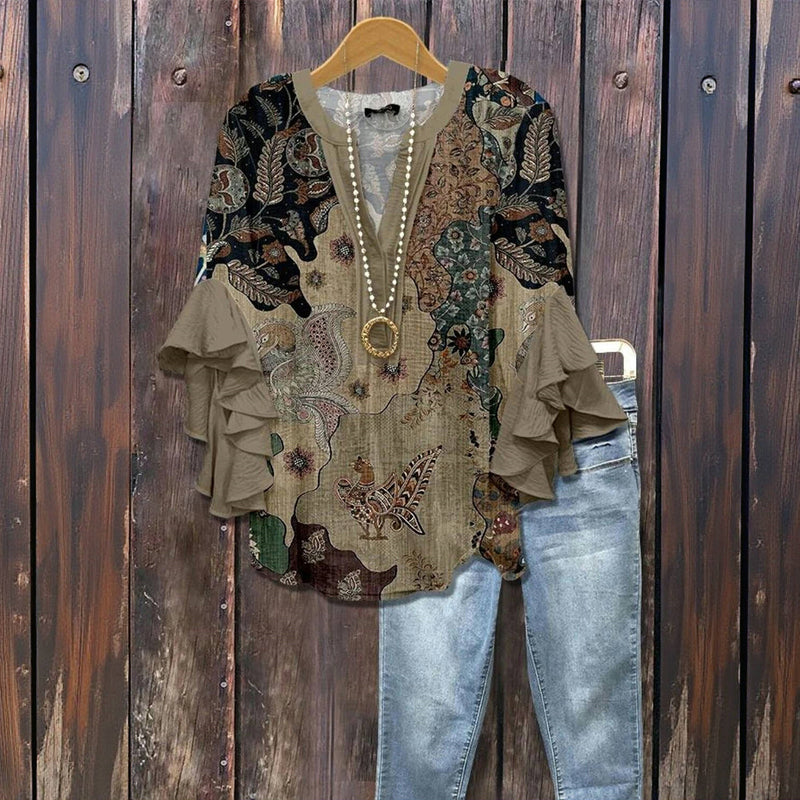 Blouse Femme Vintage - Lyna