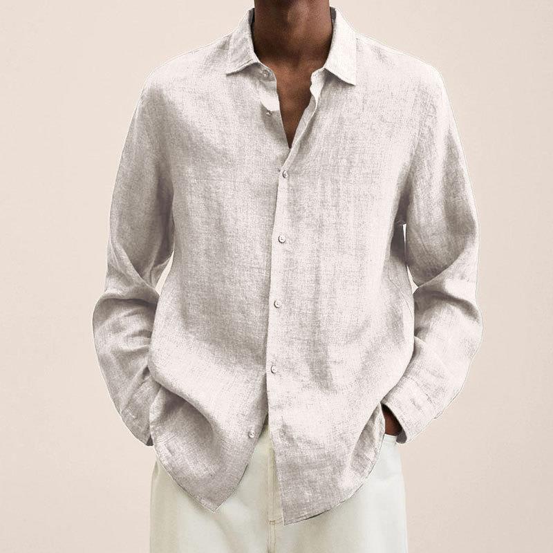 Hilaire - Chemise en Lin - Coupe Détendue - Hommes-6