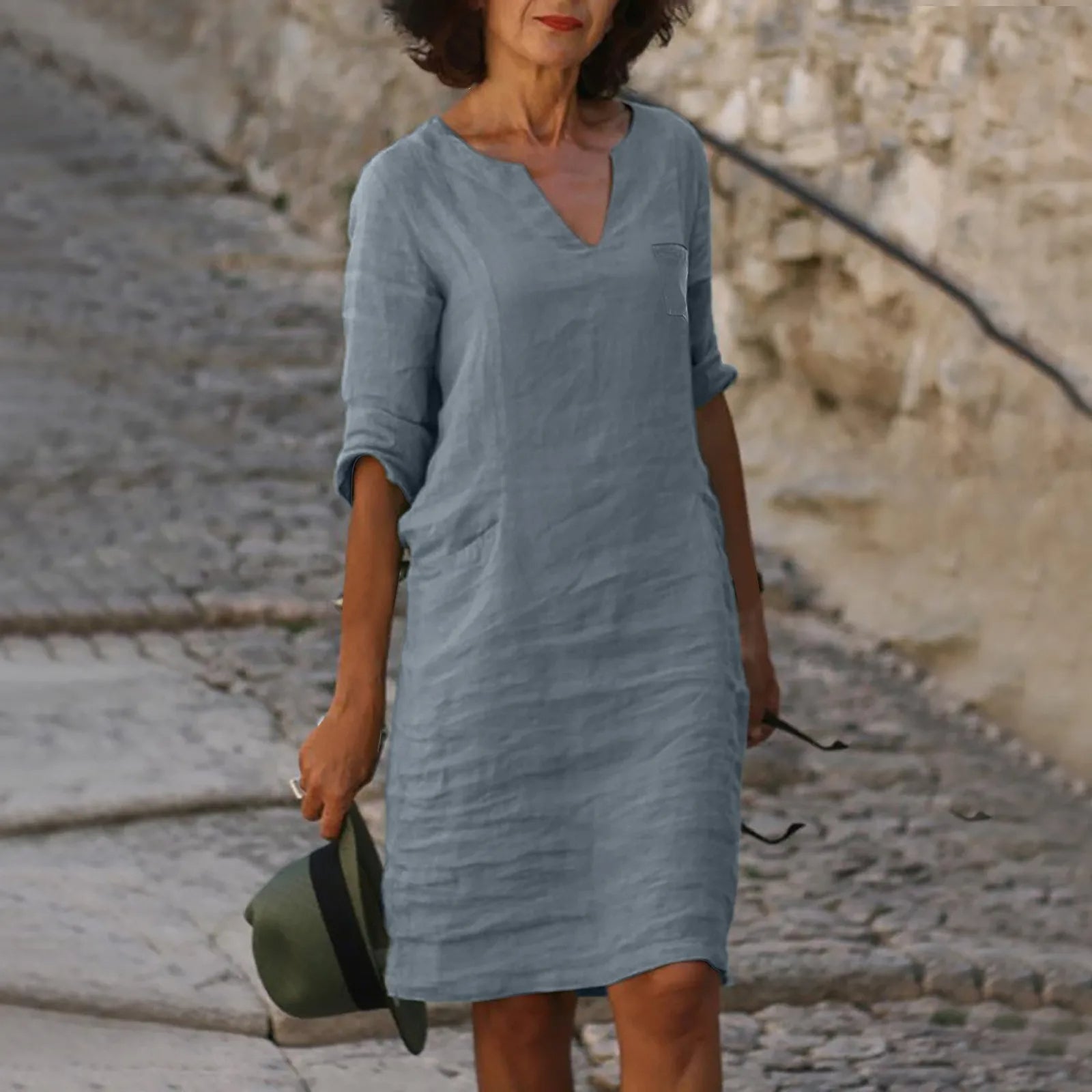 Romane - Robe Élégante Fluide